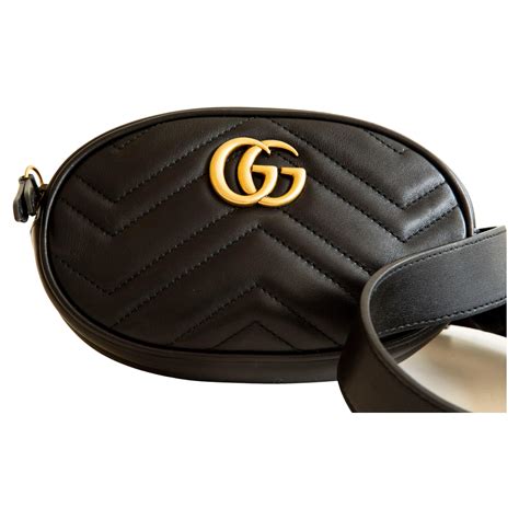 gucci marmont quilted belt bag|what makes gucci marmont bag.